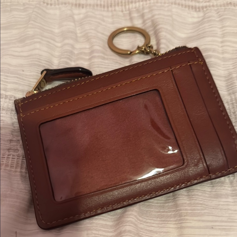 Coach AUTHENTIC Signature Card Case - Picture 7 of 7